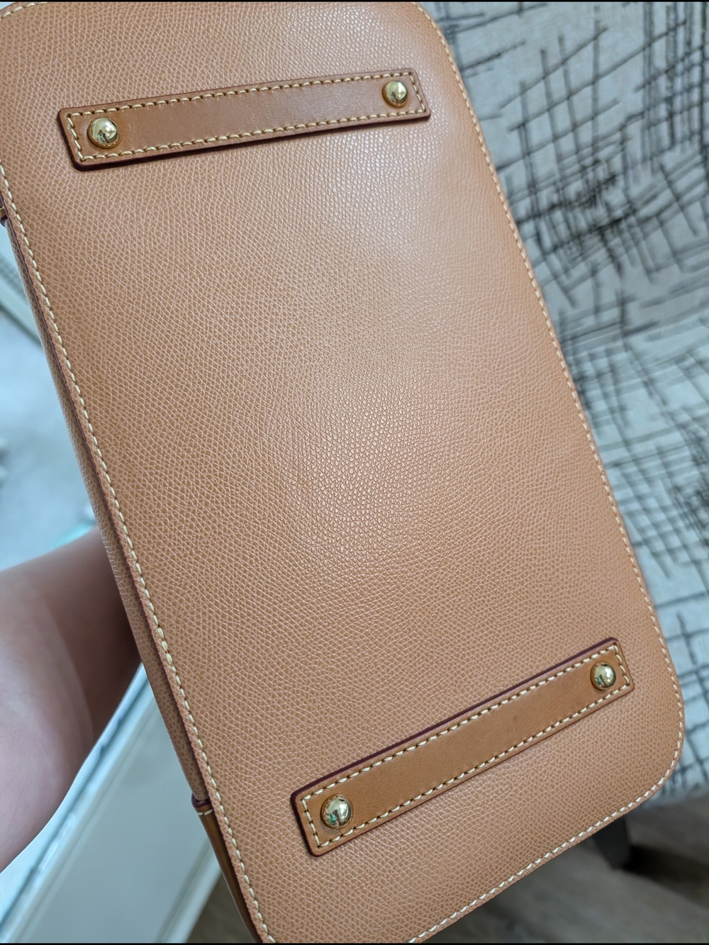 Dooney & Bourke Caramel Shelby Tote with  Mini Wallet - Picture 5 of 7